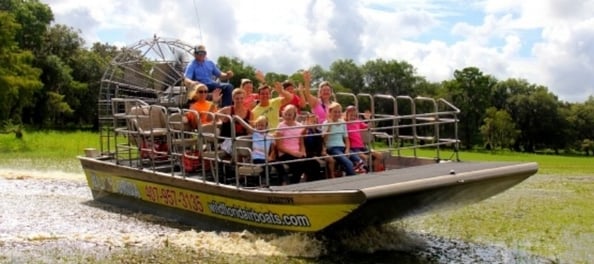 Everglades airboat tours Wild Florida