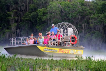 airboat captains at Wild Florida