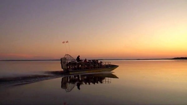 bachelor party airboat ride