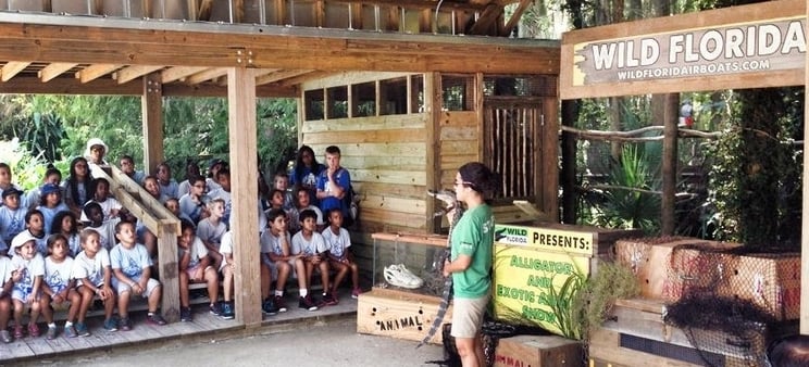 field trip at Wild Florida