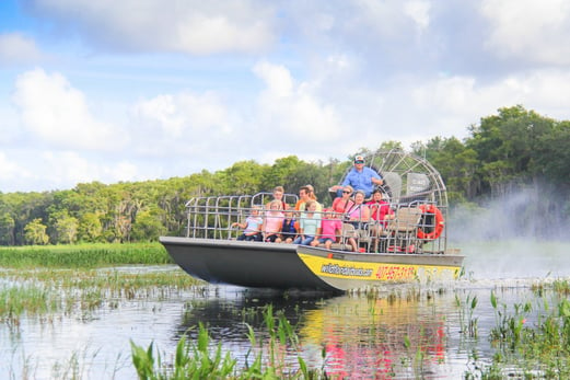 airboat ride in Orlando